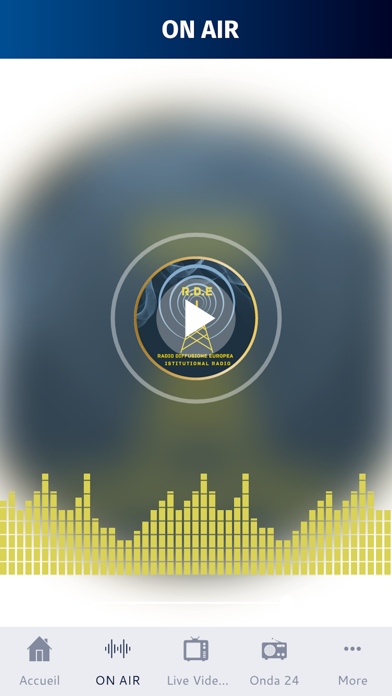 RDE Radio TV Broadcasting Screenshot