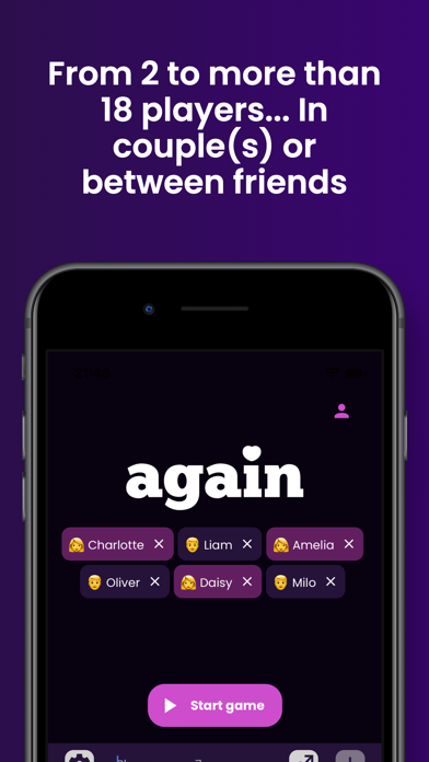 Again - hot couple game Screenshot