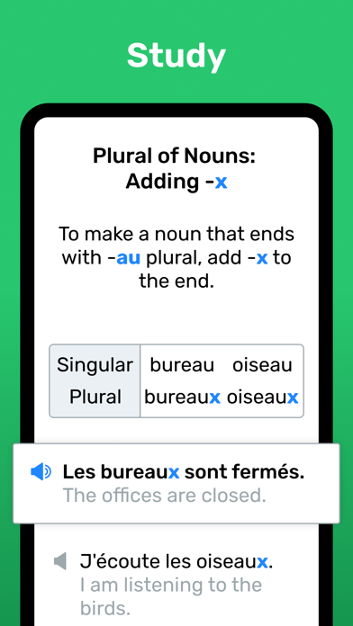 Screenshot #2 pour Wlingua - Learn French