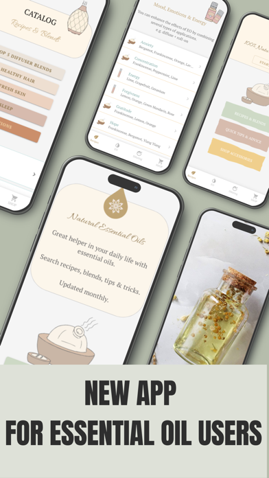 Screenshot #1 pour Natural Essential Oil Recipes