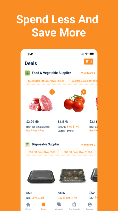 Fresh2: Restaurant Supplies Screenshot