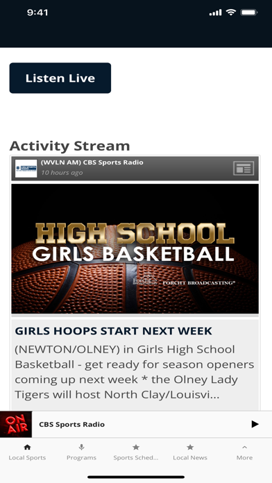 WVLN 740 AM & 107.1 FM Screenshot