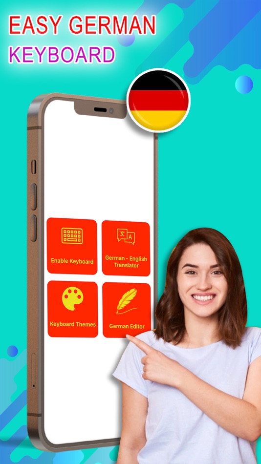 #1. German Keyboard & Translator (iOS) 由: Muhammad Asad Arman