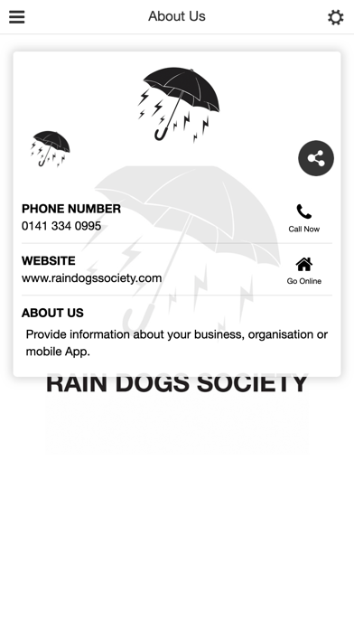 Rain Dogs Society Screenshot