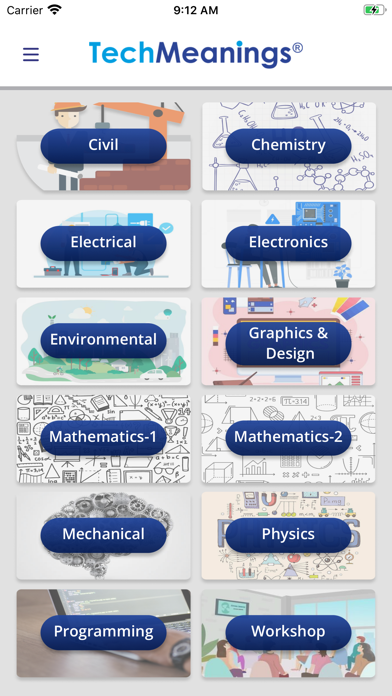 TechMeanings Dictionary Screenshot