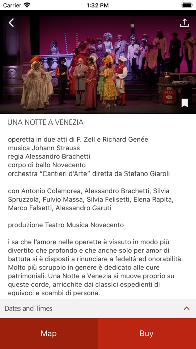 Fondazione Teatro Donizetti Screenshot