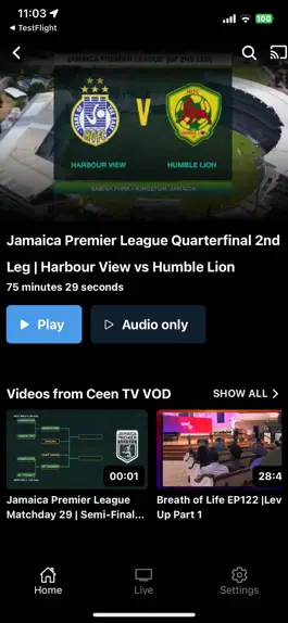 Game screenshot CEEN TV apk