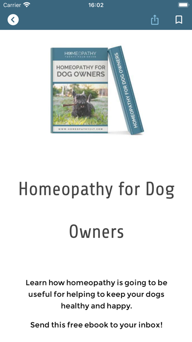 Homeopathy For Dog Ownersのおすすめ画像1