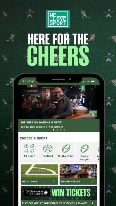 We Love Sport - Live Pub Sport Screenshot