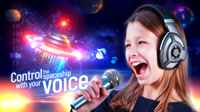 Sing & Fly - Music space game Screenshot