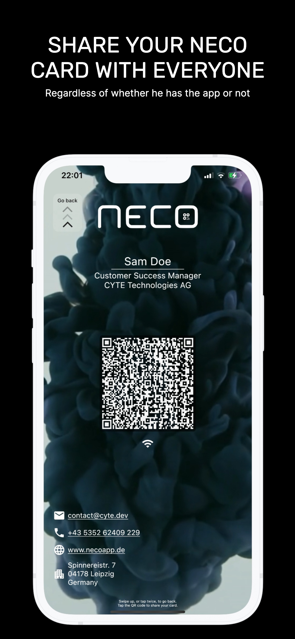 neco - digital business card