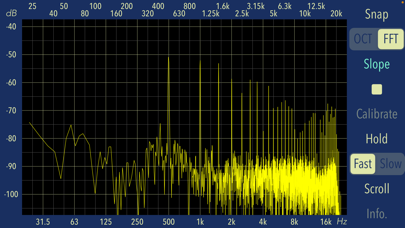 Audio Frequency Analyzer Screenshot