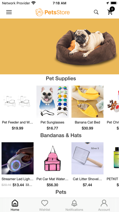 Shanes pet store Screenshot