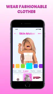 girl skins for roblox game iphone screenshot 3