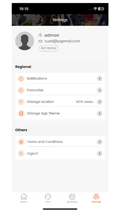 HomeStop Screenshot