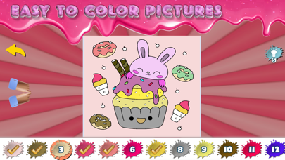 Sweet Candy Color By Number Screenshot