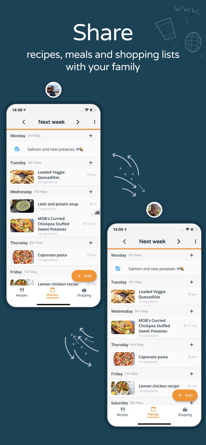 Stashcook Meal Planning