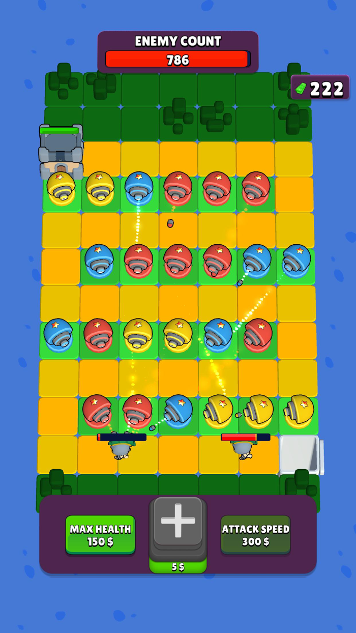 Build Defense - Tap to Merge