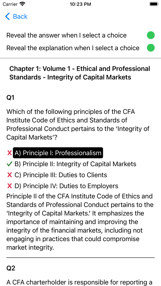 #3. CFA Level 1 Mock Exam (iOS) Podle: Martin Tseng
