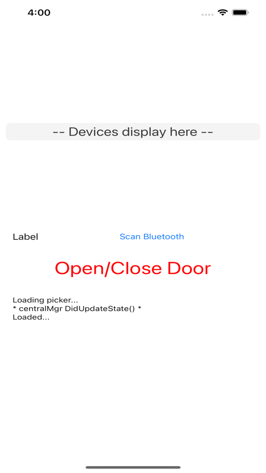 DoorMasterBLE (iOS) 由: roger deutsch DoorMasterBLE (iOS) 由: roger deutsch