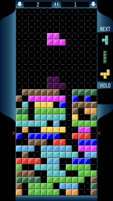 Pentix : warning very addictive puzzle with twist for falling tetris fans screenshot 2