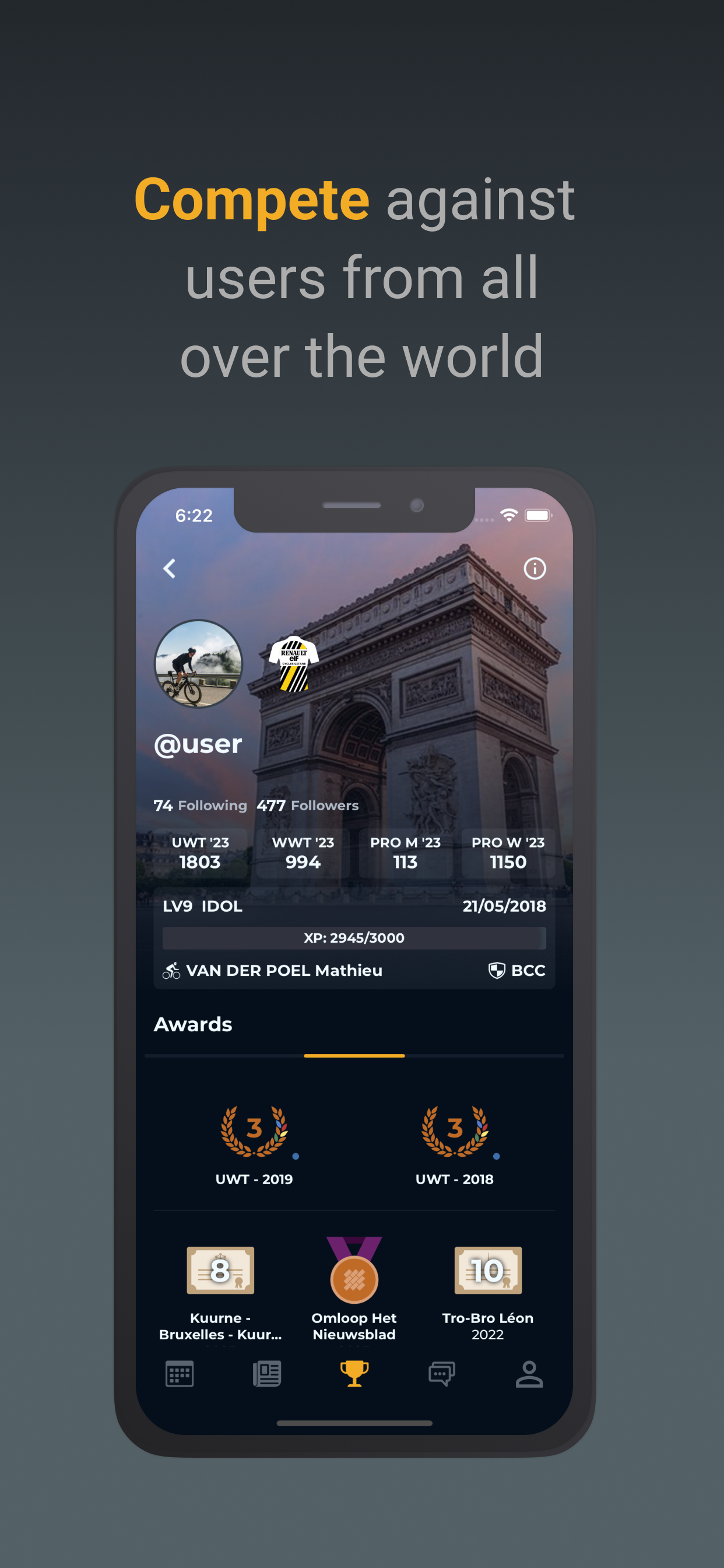 Cycling Fantasy: Race Manager