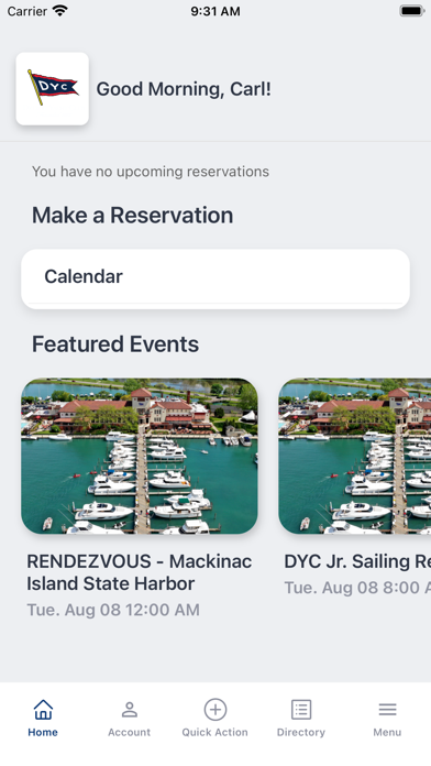 Detroit Yacht Club Screenshot