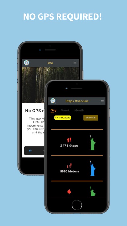 Virtual Walking: Step Tracker