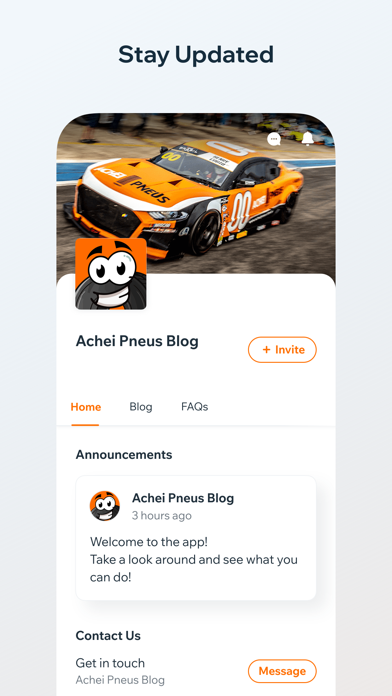 Achei Pneus - Blog Screenshot