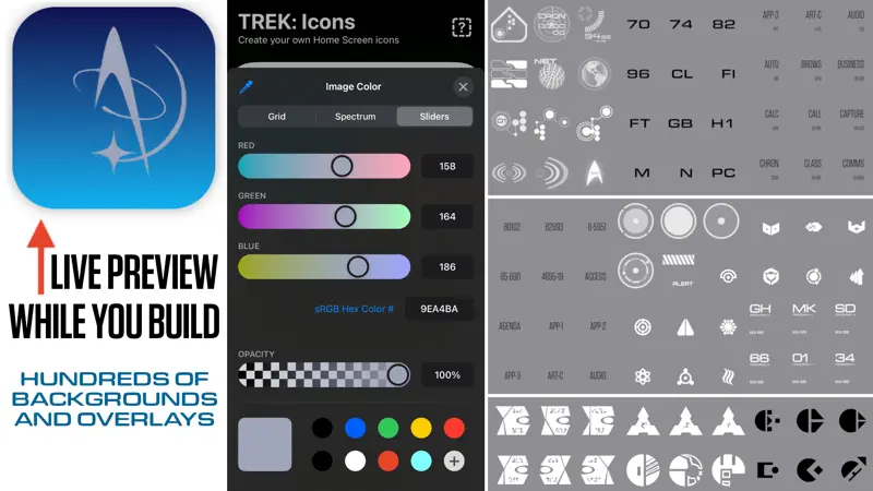 TREK: Icons screenshot 4 of 6