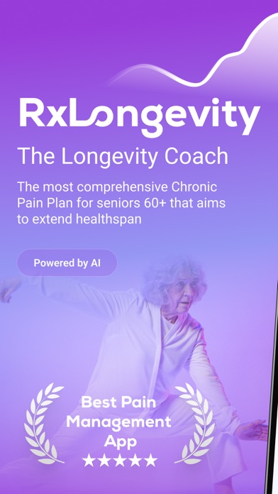 Rx Longevity: Coach for 60+ Screenshot