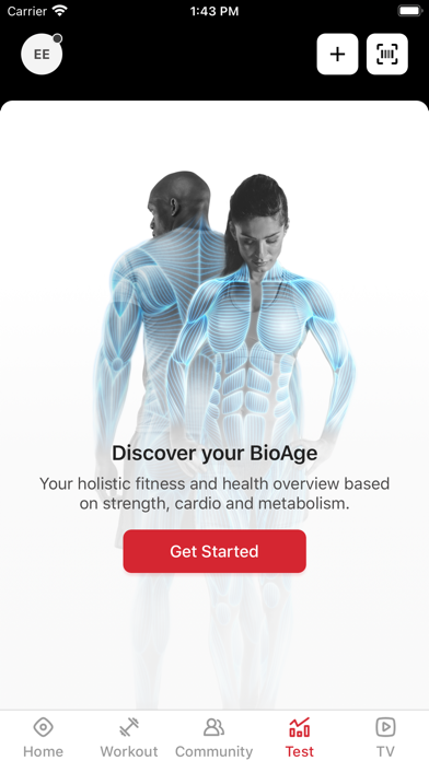 Passion Fitness. Screenshot