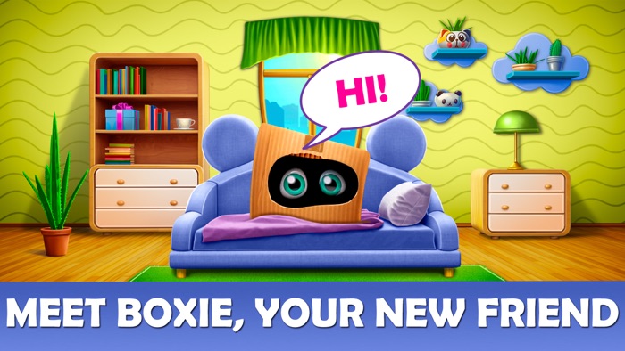 Boxie Virtual pet and Puzzles
