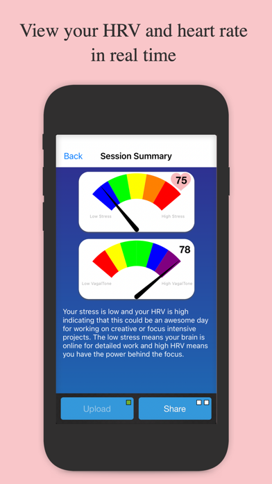 DailyBeat HRV Screenshot