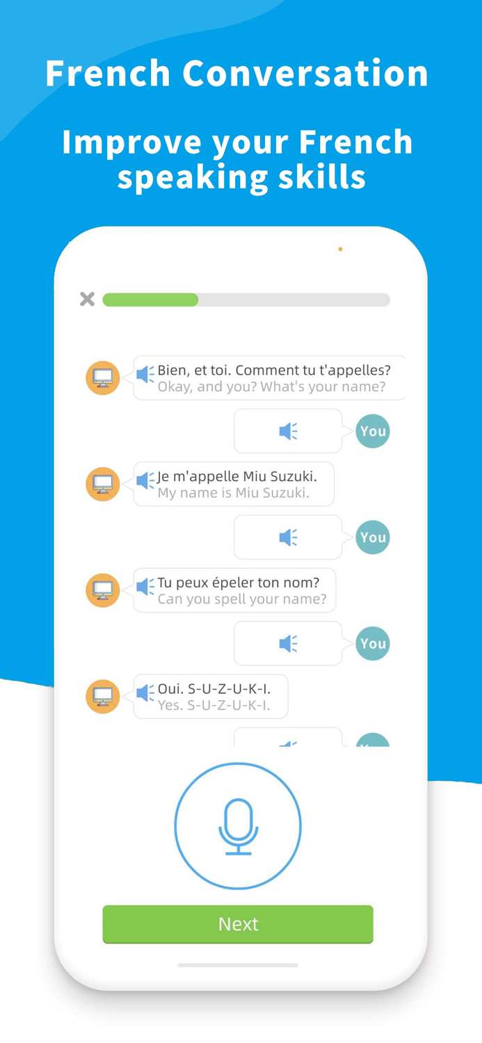 French Learning - Step By Step