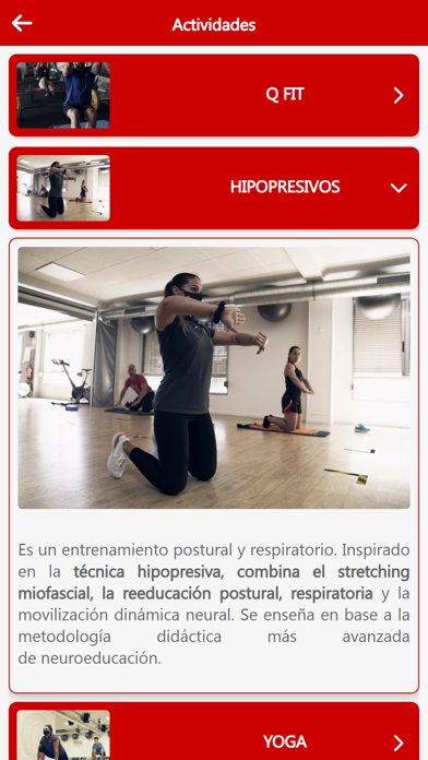 QPro Gym Screenshot