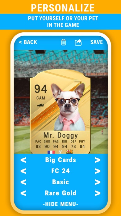 FC Card Creator 24 FUT Screenshot