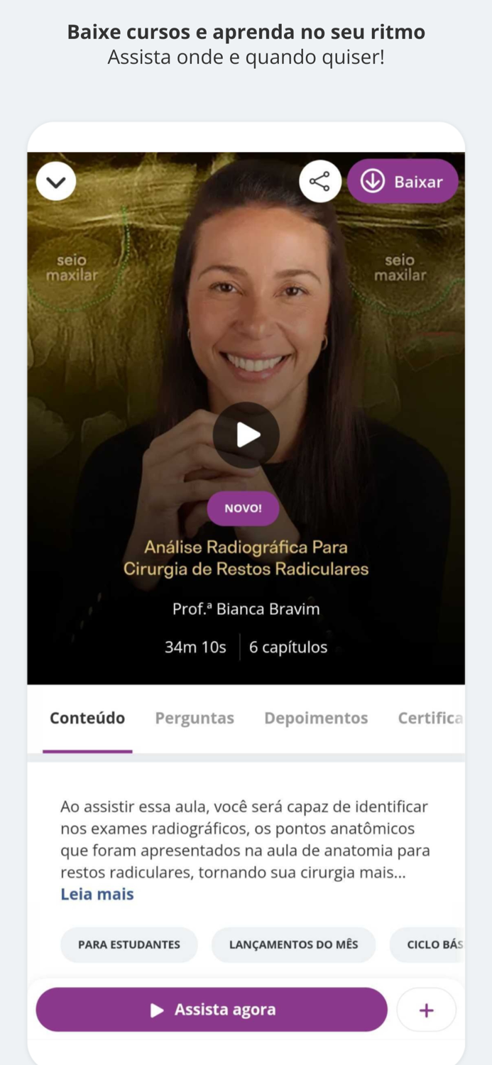iDent - Cursos de Odontologia