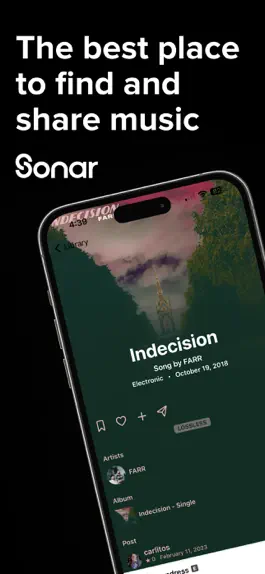 Game screenshot Sonar: Music & Community mod apk
