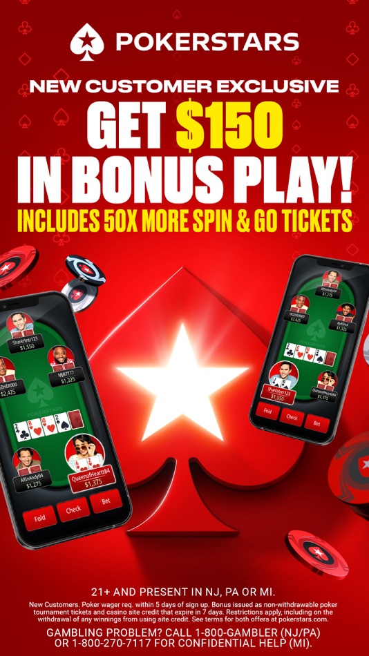 PokerStars Poker Real Money - 3.71.11 - (iOS)