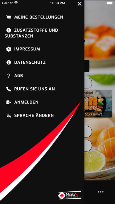 Malu's Sushi & Bowls Screenshot