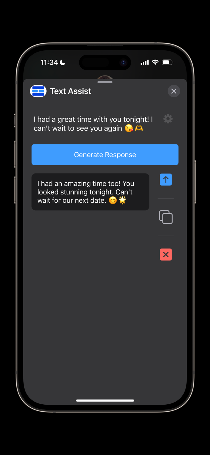Text Assist AI Enhanced Texts