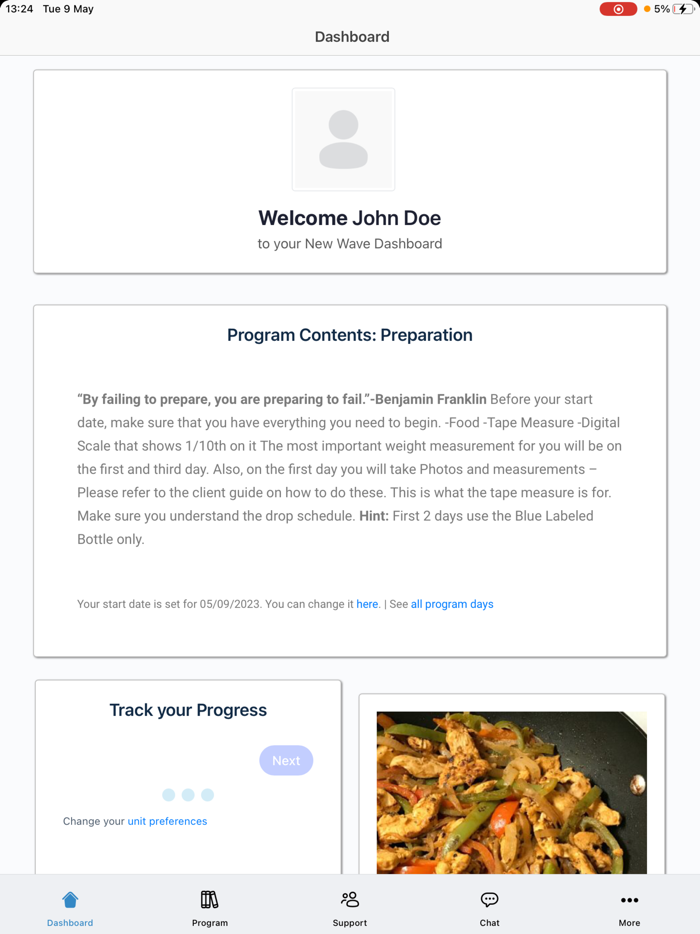 New Wave Weight Loss App
