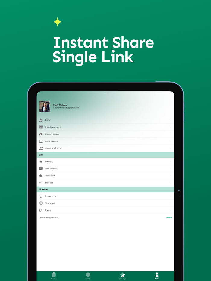 Revamp  CV and Resume Builder