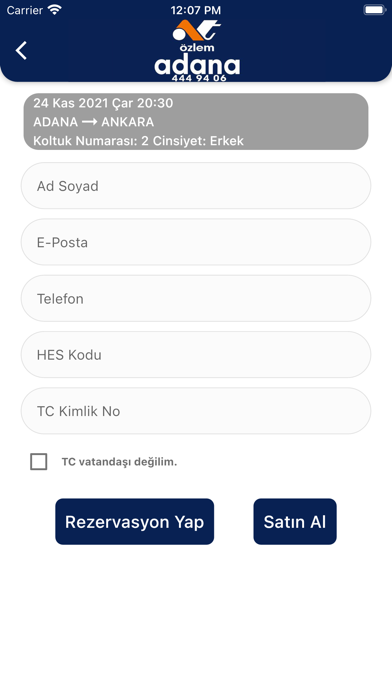 Özlem Adana Screenshot