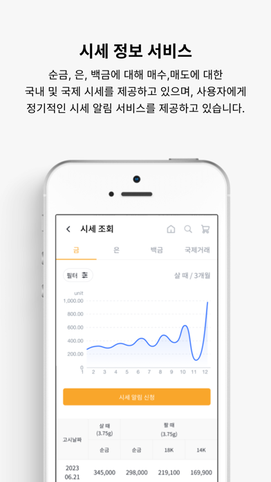 국제표준금거래소 Screenshot