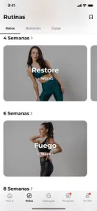 Sofia Larios Fitness screenshot #3 for iPhone