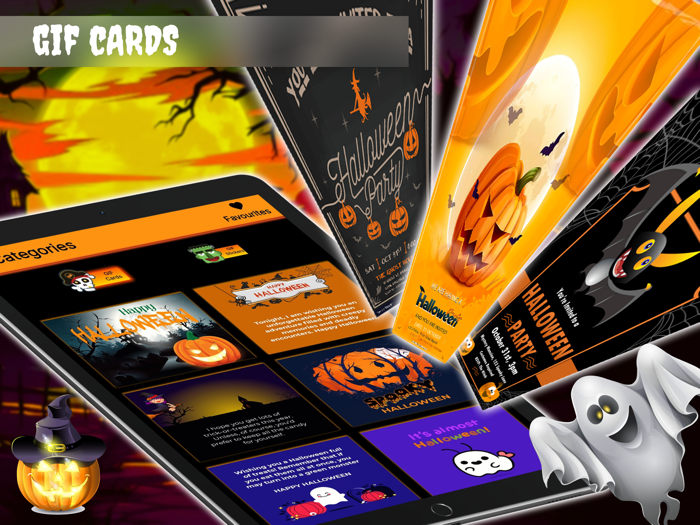 Halloween GIF Photo Stickers