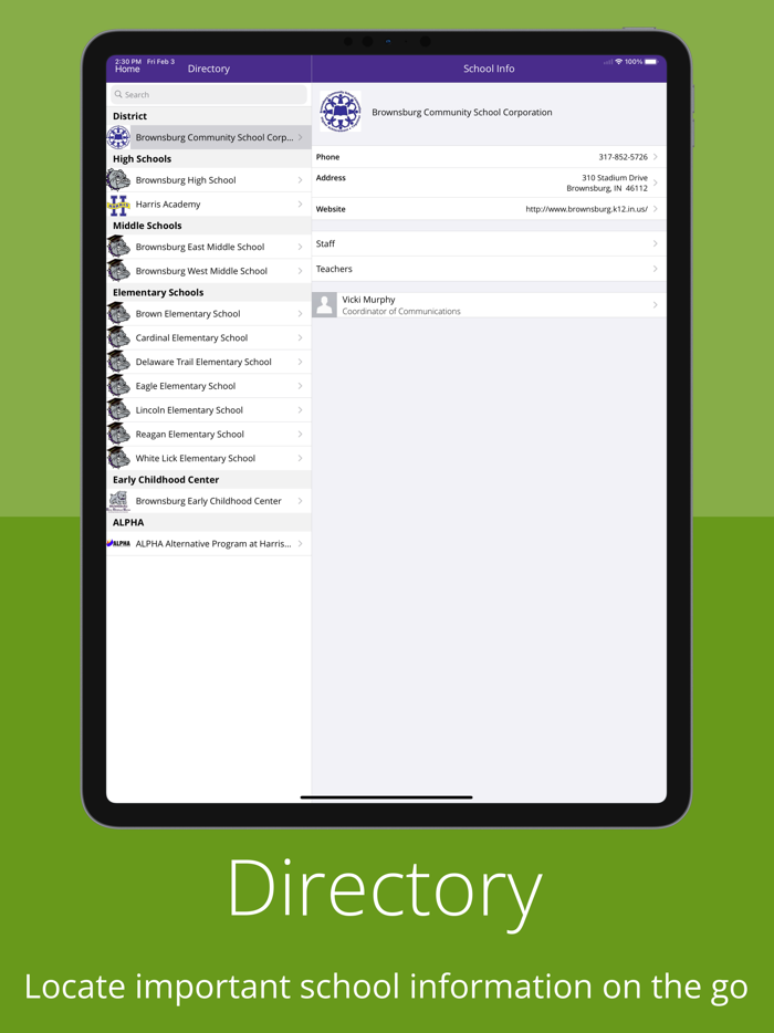 Brownsburg Comm School Corp