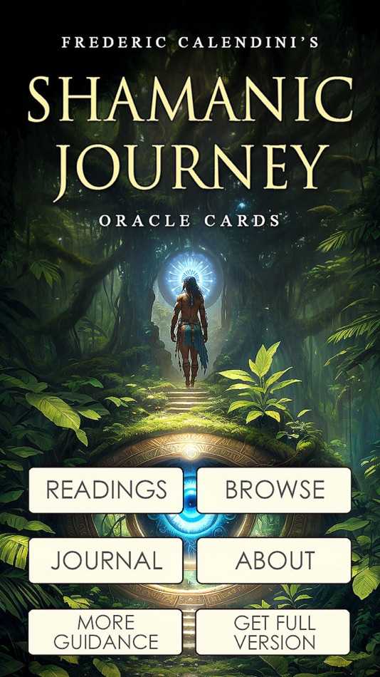 #2. Shamanic Oracle Cards (iOS) Podle: Frederic Calendini